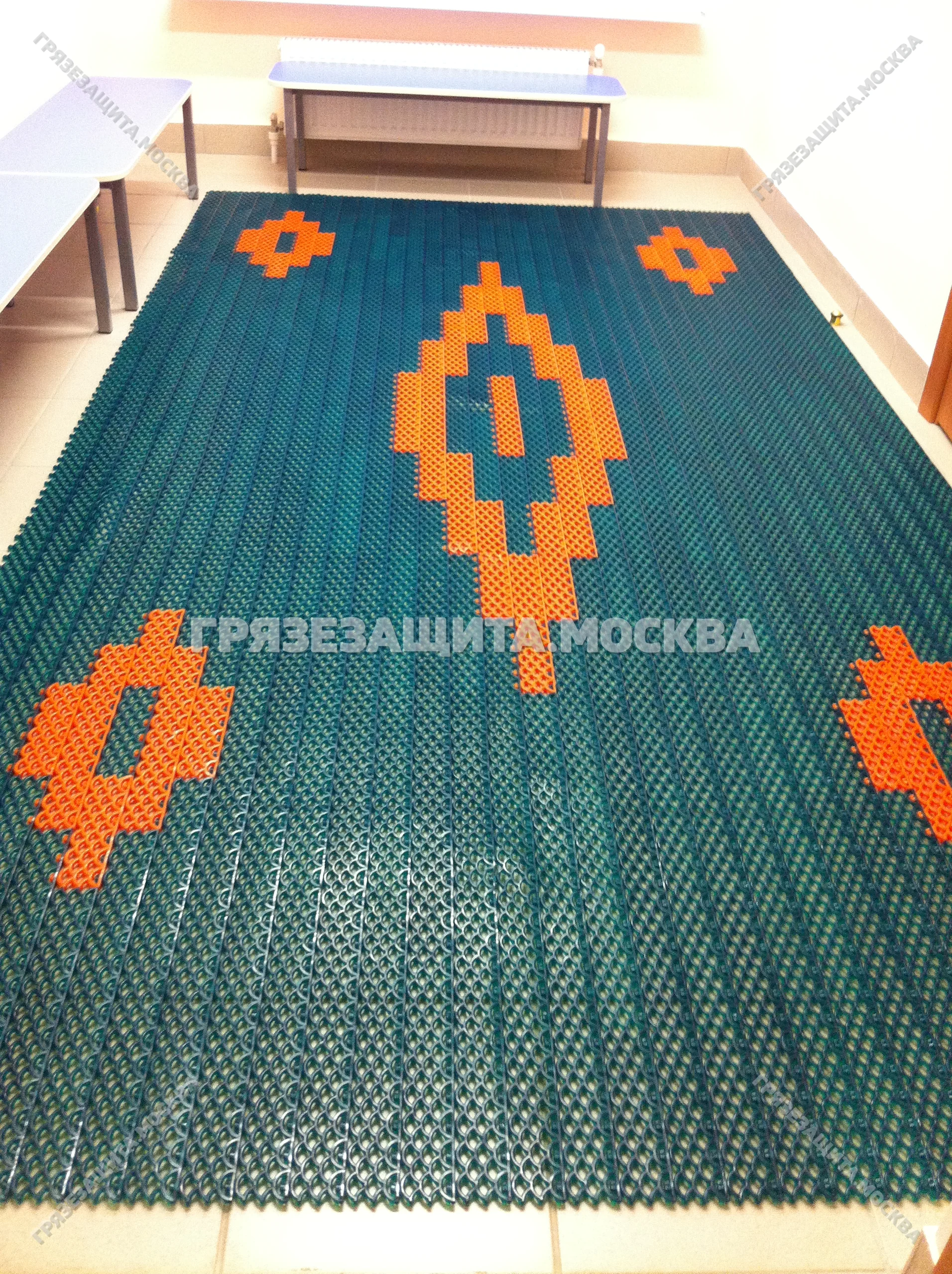 Модульное покрытие «Аквапол» во влажном помещении